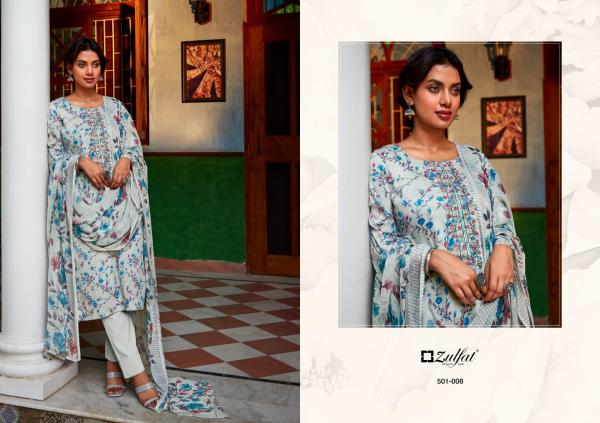 Zulfat Dilreet Exclusive Cotton Dress Material Collection